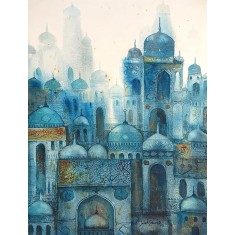 Javed Qamar, 11 x 15 inch, Watercolor On Paper, Cityscape Painting, AC-JQ-269 Javed Qamar, 11 x 15 inch, Watercolor On Paper, Cityscape Painting, AC-JQ-269
